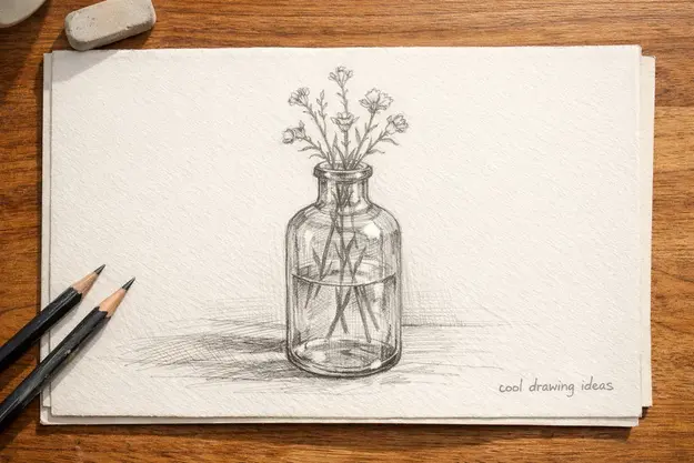 vintage bottle drawing cool drawing ideas glass bottle sketch