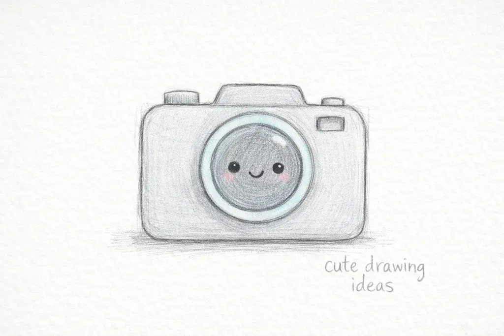 cute drawing ideas cute camera easy doodle drawing
