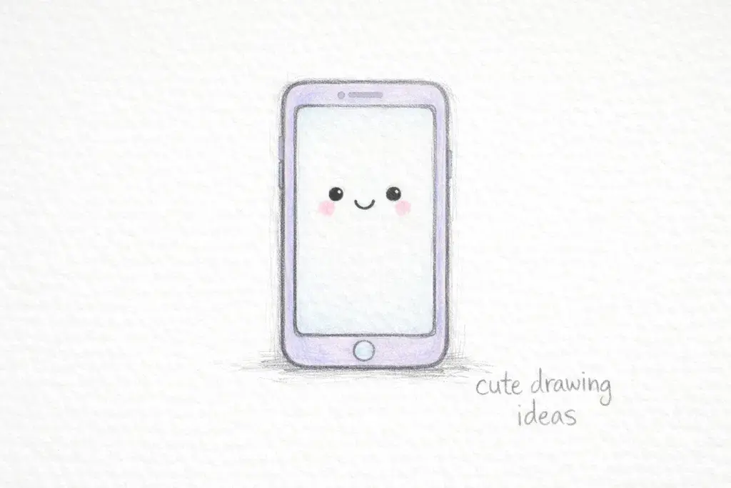 cute drawing ideas cute phone simple doodle drawing