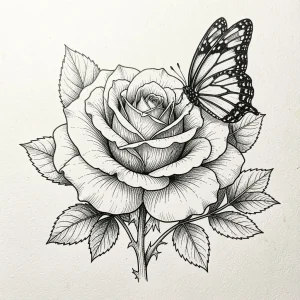 Rose Drawing Ideas: Creative Sketches and Easy Art
