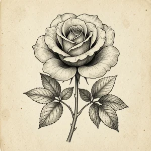 Rose Drawing Ideas: Creative Sketches and Easy Art