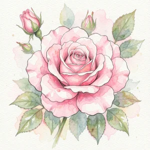 Rose Drawing Ideas: Creative Sketches and Easy Art